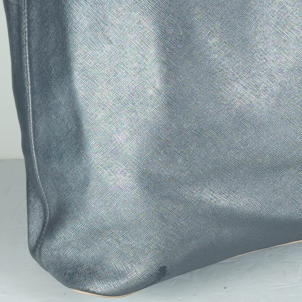 Coach Women's F24341 Leather Platinum Gray Large Tote Bag Shoulder Bag Handbag - Picture 16 of 16